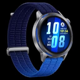 Huawei Watch GT Runner 2 Azul, caja plateada, bisel deportivo y pantalla circular AMOLED