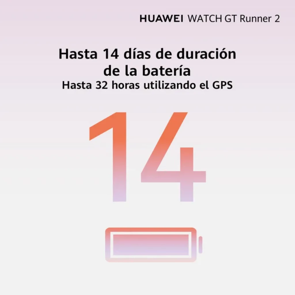 Smartwatch Huawei Watch GT Runner 2 Azul com mostrador desportivo ativo - Item18