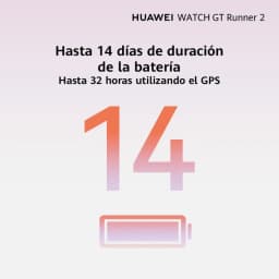 Huawei Watch GT Runner 2 con batería hasta 14 días o 32 h con GPS, diseño deportivo y ligero