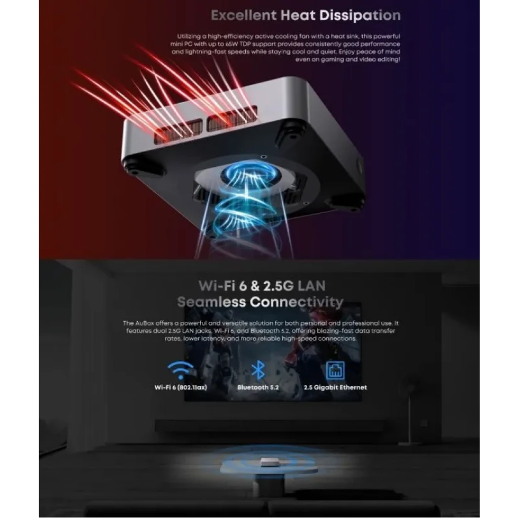 Chuwi AuBox Intel Core i9 châssis en aluminium compact - Ítem6