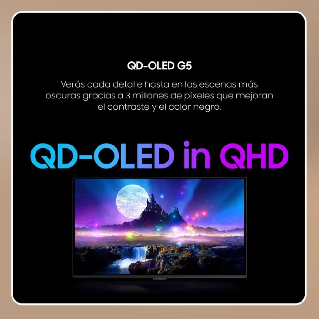 Samsung S27FG506SU QD-OLED QHD 180 Hz - Moniteur gaming 27 pouces - Ítem5