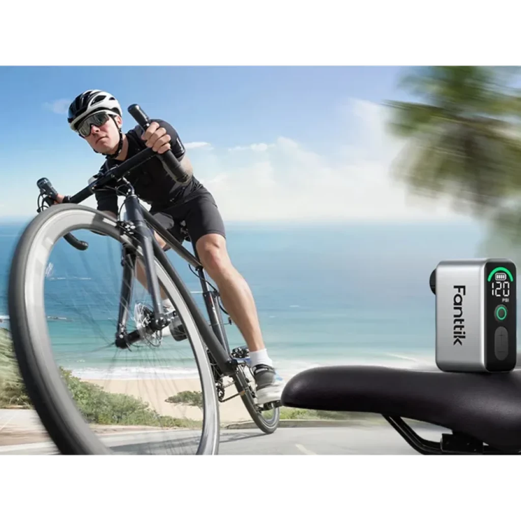 Fanttik X10 Ace Tiny 120 PSI 130 g - Mini-pompe pour vélos électriques - Ítem4