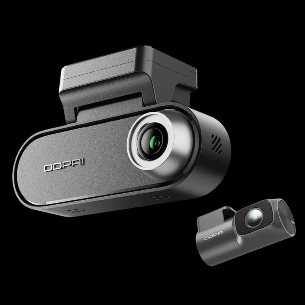 Dash Cam DDPAI N5 Dual 2026 frontal e traseira com resolução 4K