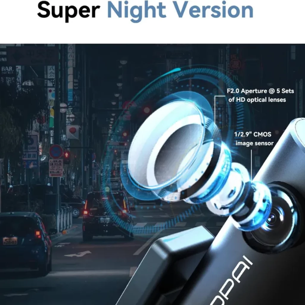 Dash cam DDPAI Mini Pro con diseño cilíndrico compacto en color negro - Ítem2