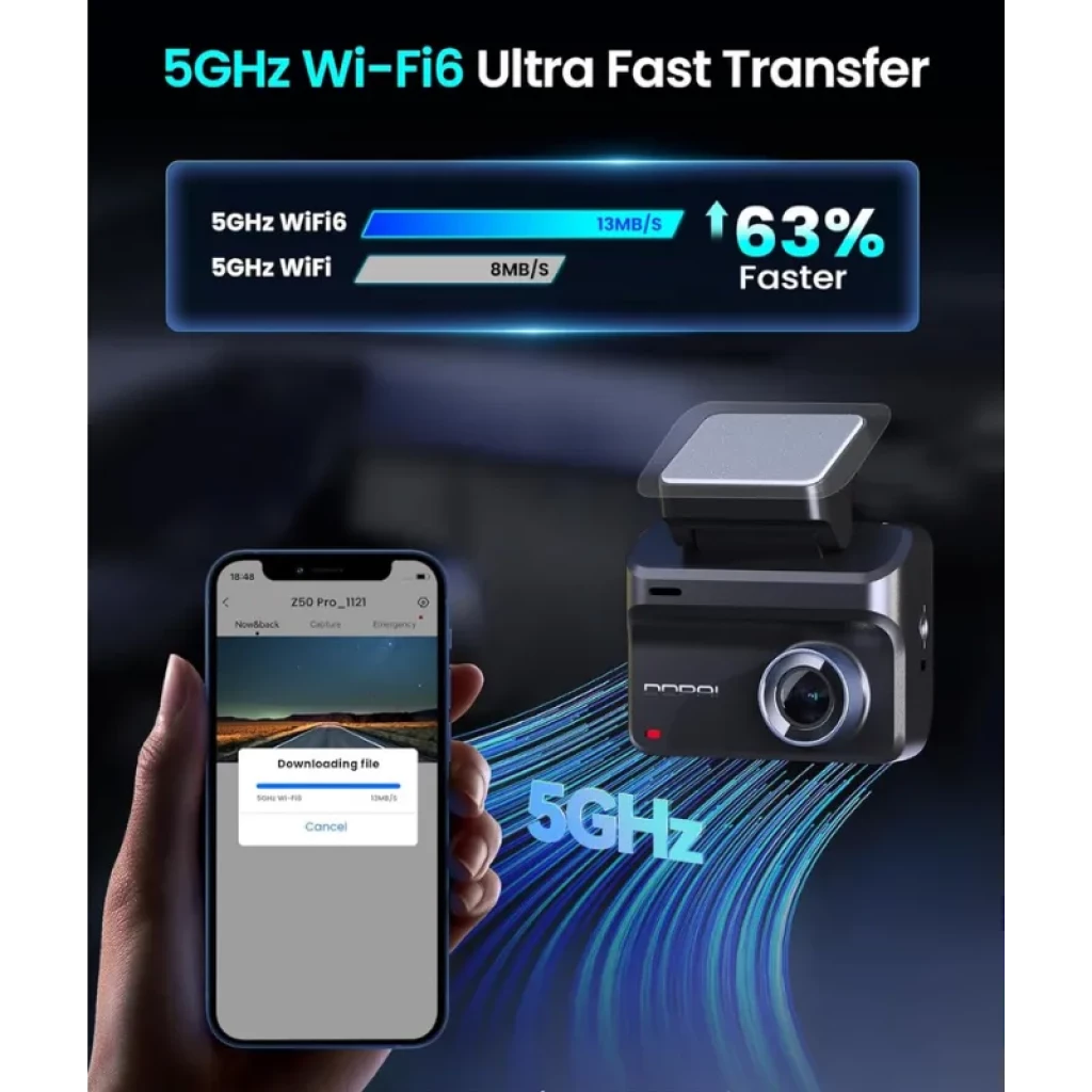Dash Cam DDPAI Z50 Pro GPS con resolución 4K y pantalla de 3 pulgadas - Ítem2
