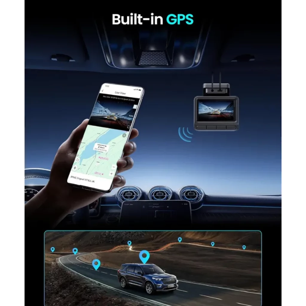Dash Cam DDPAI Z50 Pro GPS con resolución 4K y pantalla de 3 pulgadas - Ítem3