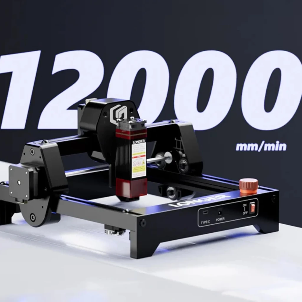 LONGER RAY 5 Mini 2.5W Grabadora Láser Punto Comprimido 0.04mm Wi-Fi - Ítem3