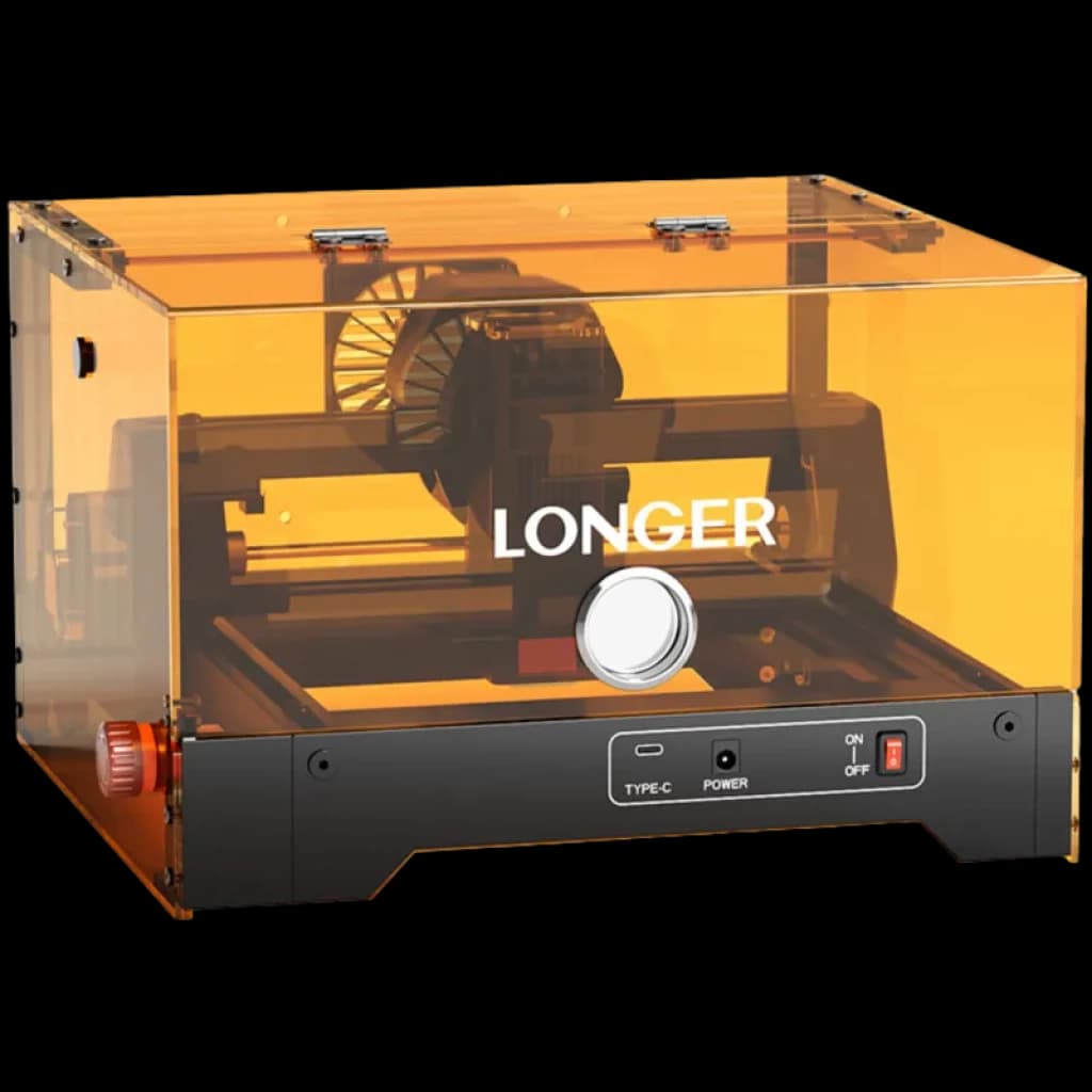 LONGER RAY5 mini S 3,5 W Graveur laser à point de compression 0,04 mm Boîtier fermé