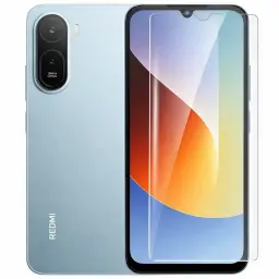 Protector de cristal templado 3D Full Screen para Xiaomi Redmi A7 Pro y Poco C81 Pro, bordes curvos, cobertura total, recorte para notch y alta transparencia