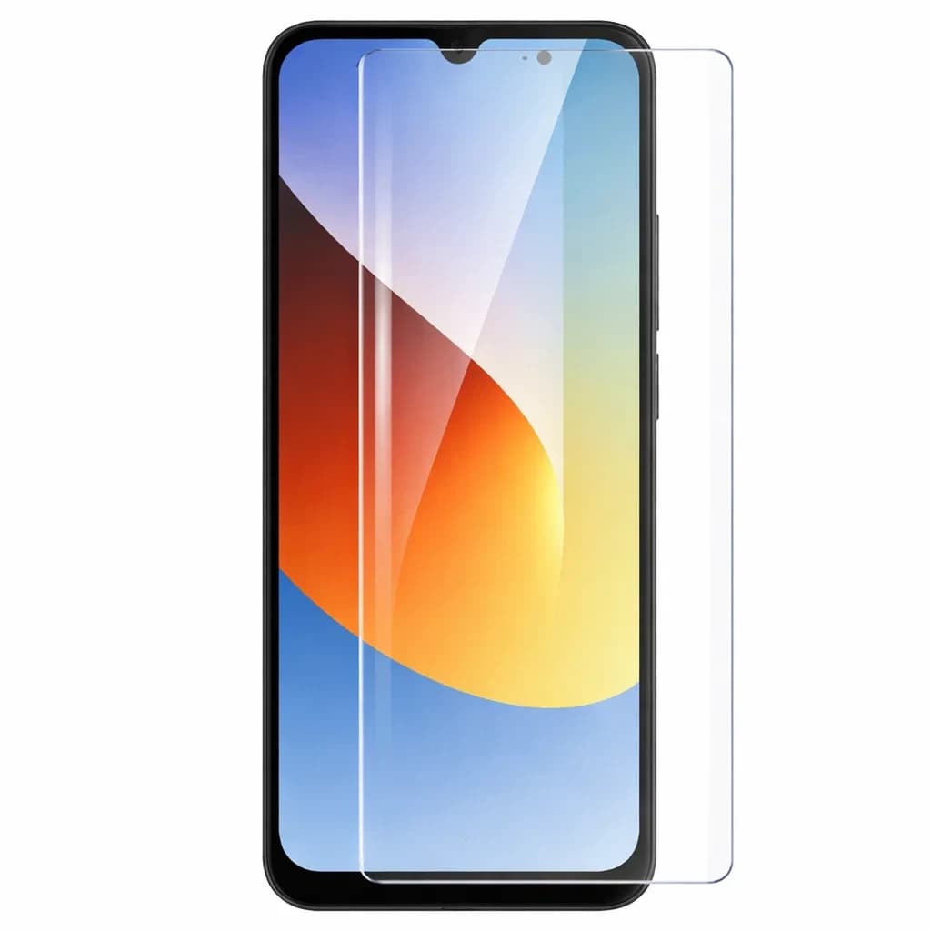 Pack x2 protector de cristal templado para Xiaomi Redmi A7 Pro cobertura full screen 3D borde a borde alta transparencia corte para notch y pantalla completa