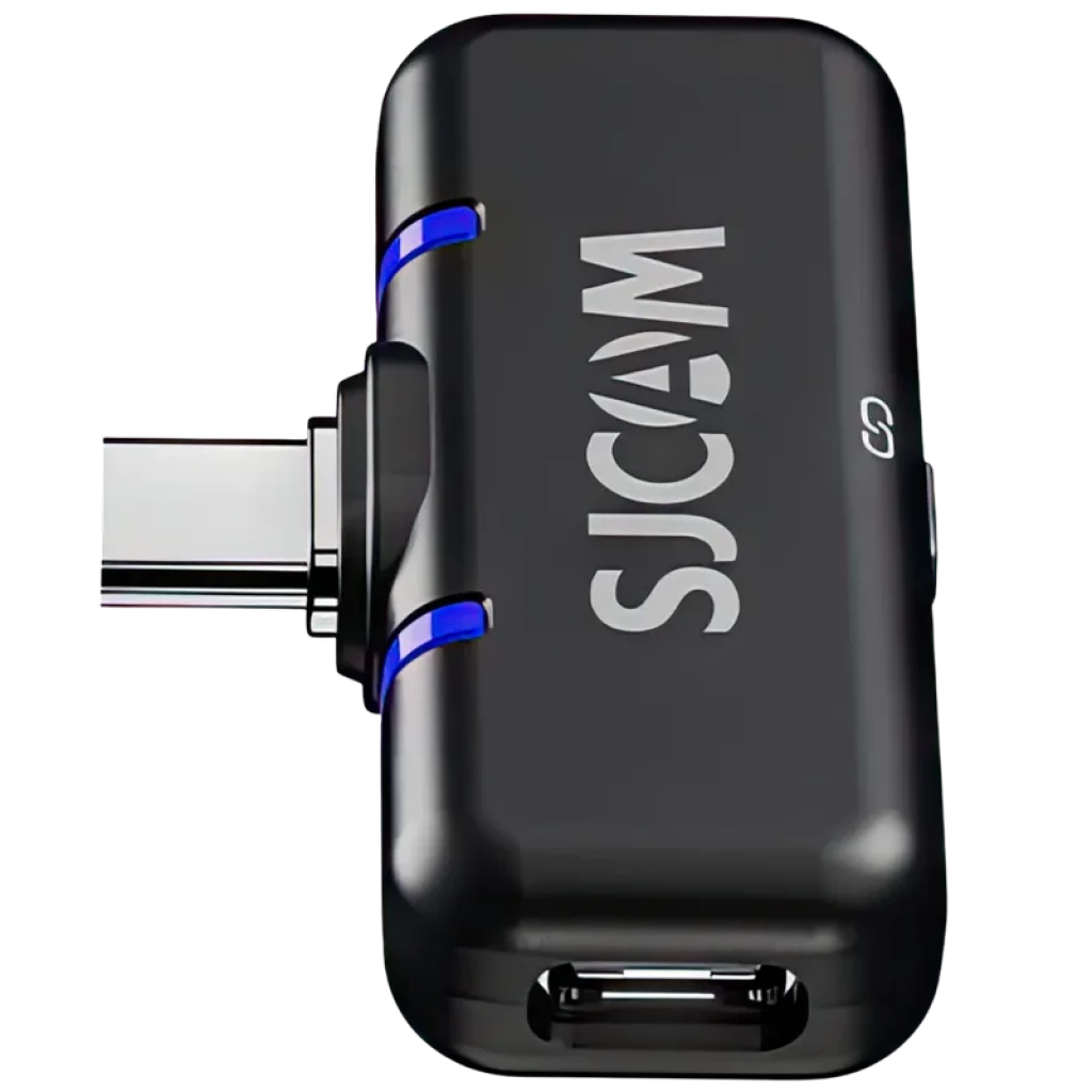 SJCAM M3 Microfone Lavalier Sem Fios 2TX+1RX USB-C - Sistema de Gravação Dupla - Item1