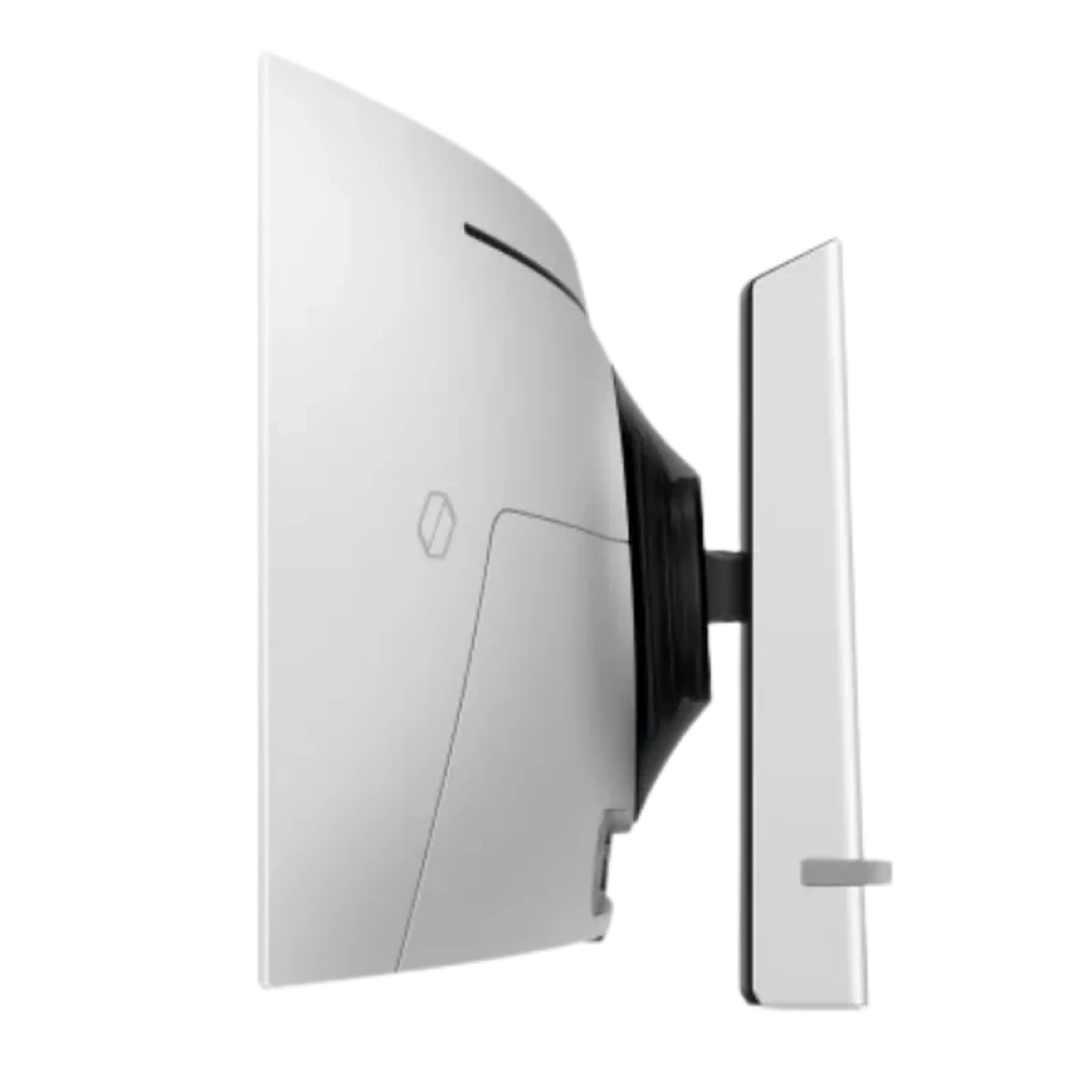 Vista frontal do monitor Samsung Odyssey OLED G9 S49DG910SU de 49 polegadas, curvo, DQHD - Item1