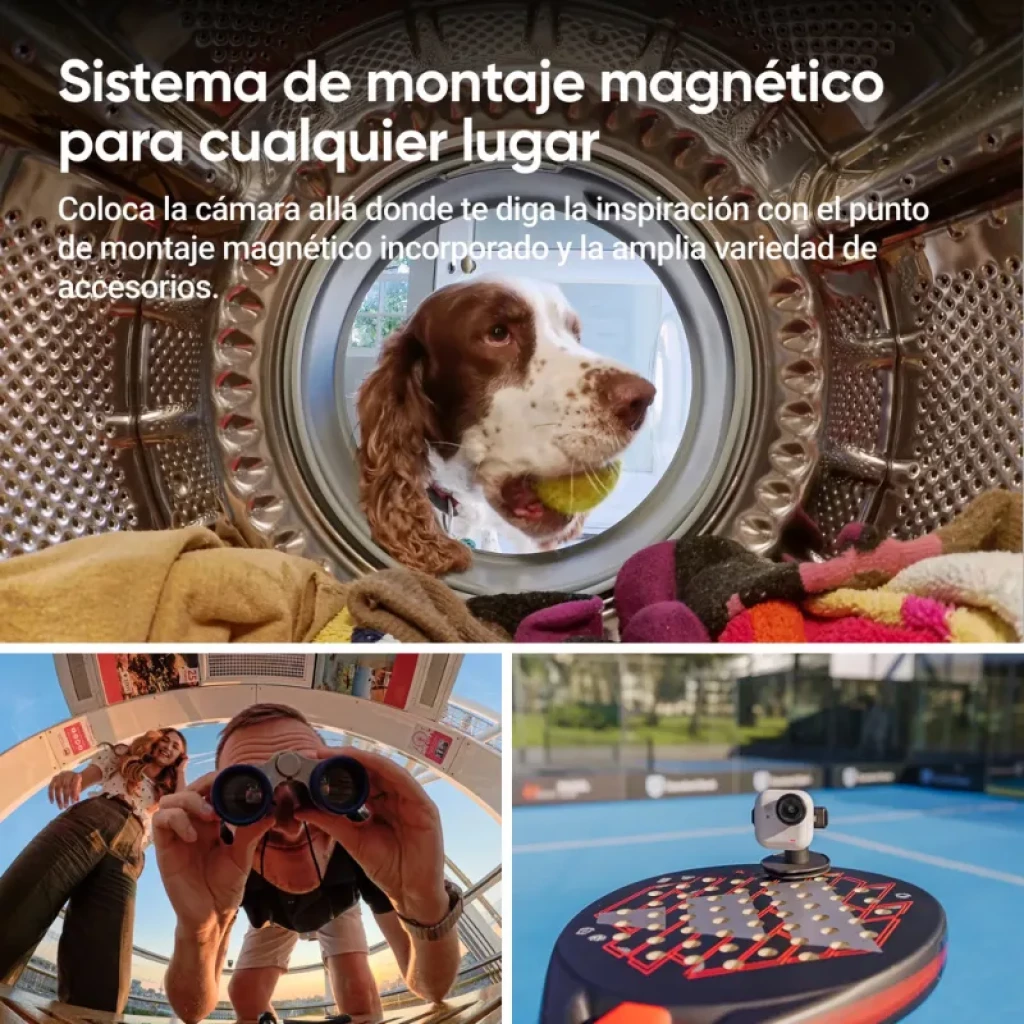 Insta360 GO Ultra branca com sensor de 1/1,28 polegadas exposto - Item8