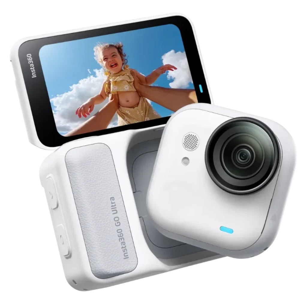 Insta360 GO Ultra branca com sensor de 1/1,28 polegadas exposto - Item9