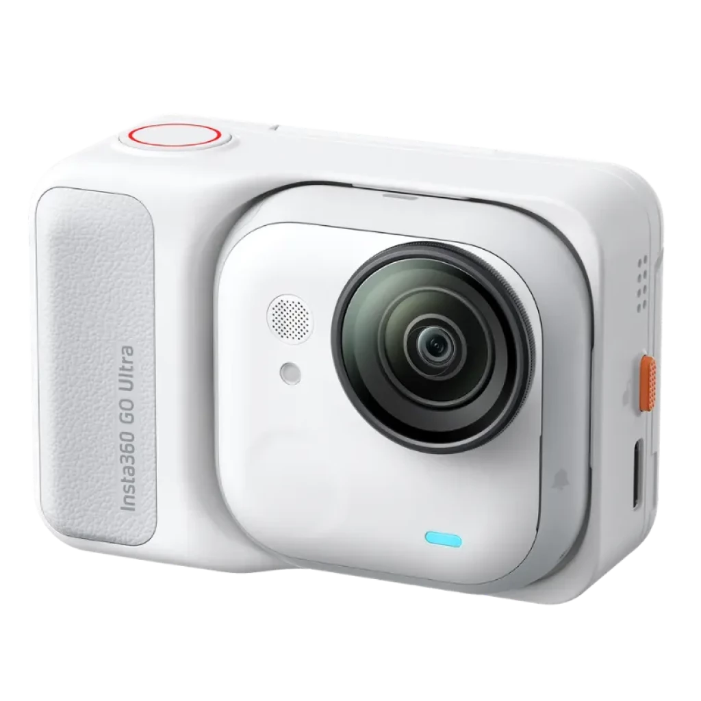 Insta360 GO Ultra branca com sensor de 1/1,28 polegadas exposto - Item10