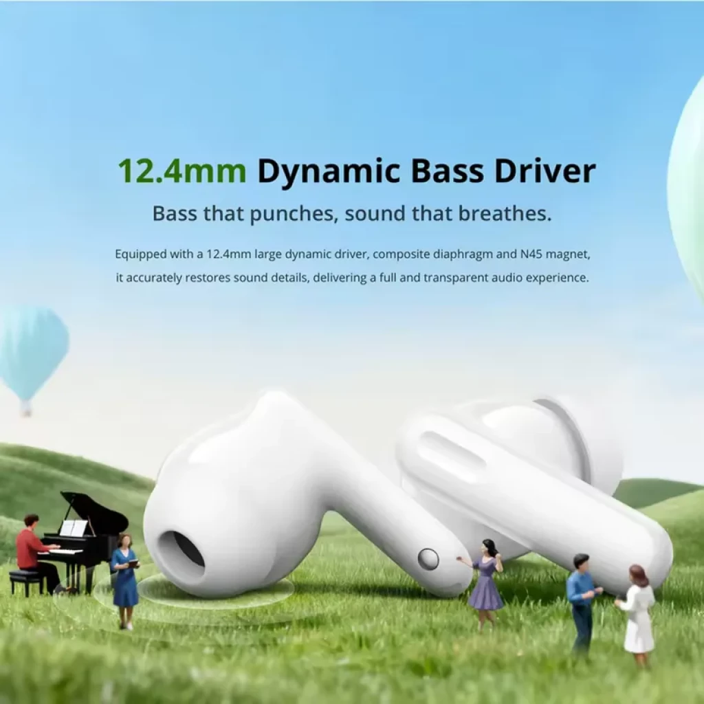 Realme TechLife Buds Bluetooth 5.4 36h Autonomía Negro - Auriculares Inalámbricos - Ítem2