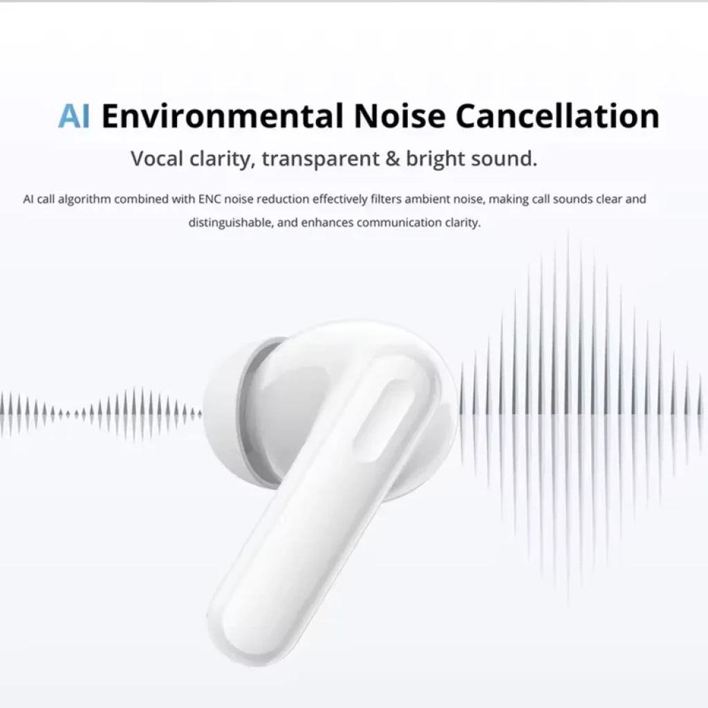 Realme TechLife Buds Bluetooth 5.4 36h Autonomía Negro - Auriculares Inalámbricos - Ítem4