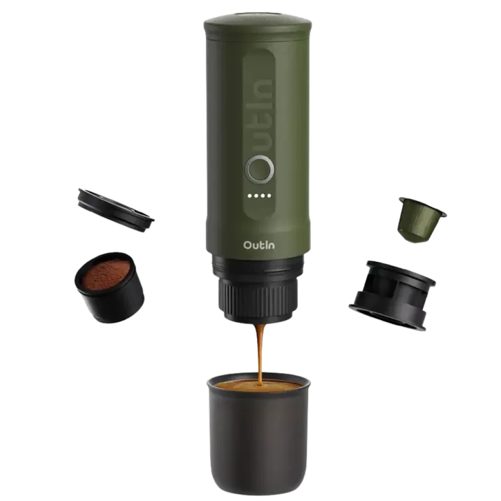 Cafetera Portátil Eléctrica Outin Nano - 80ml, 20 Bares, Batería 7500mAh - Ítem2