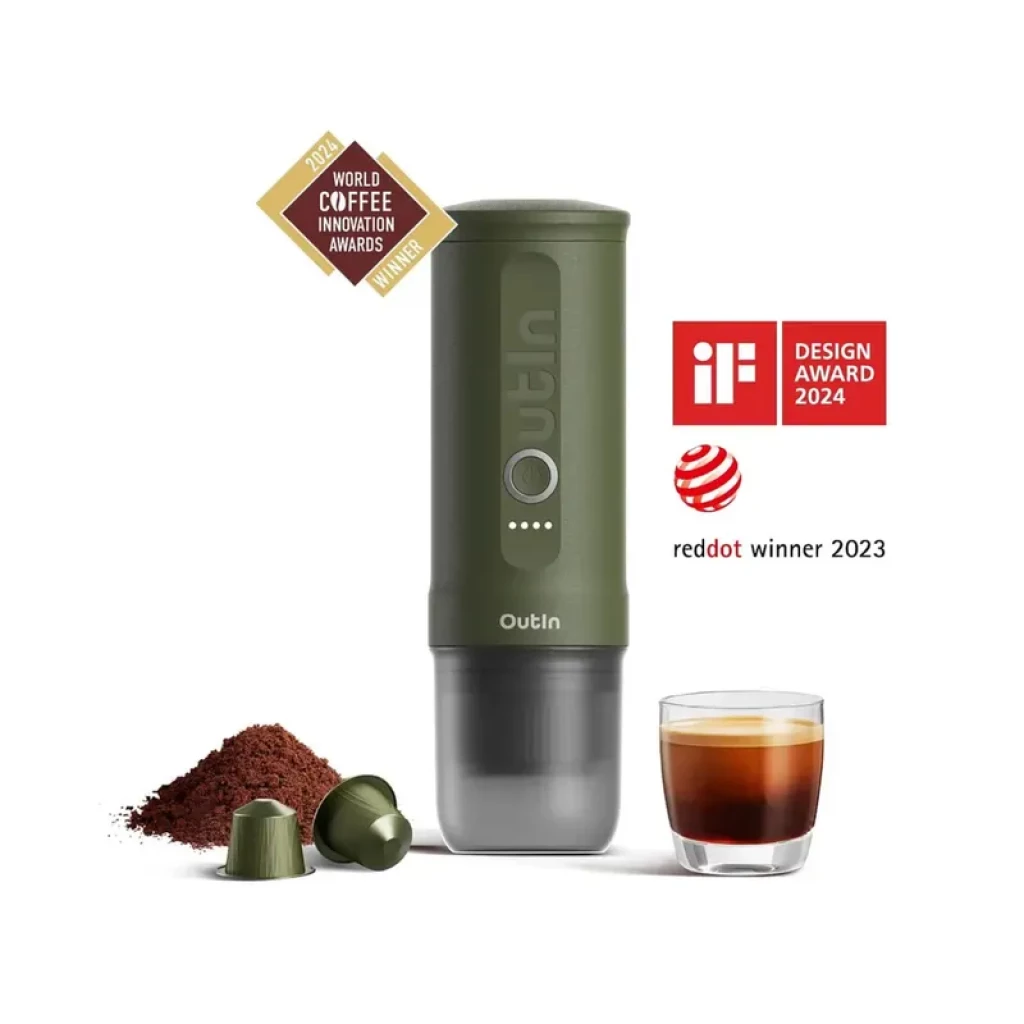 Cafetera Portátil Eléctrica Outin Nano - 80ml, 20 Bares, Batería 7500mAh - Ítem6