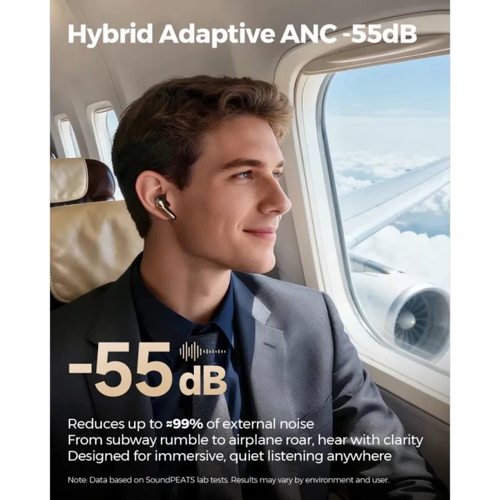 SoundPEATS Air5 Pro+ com drivers xMEMS e aptX Lossless - Auriculares sem fios TWS - Item5