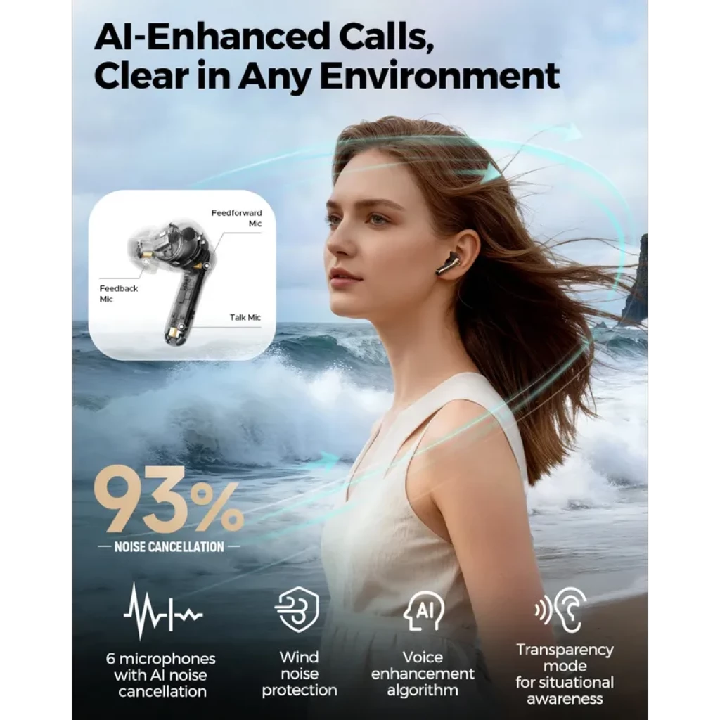 SoundPEATS Air5 Pro+ com drivers xMEMS e aptX Lossless - Auriculares sem fios TWS - Item3