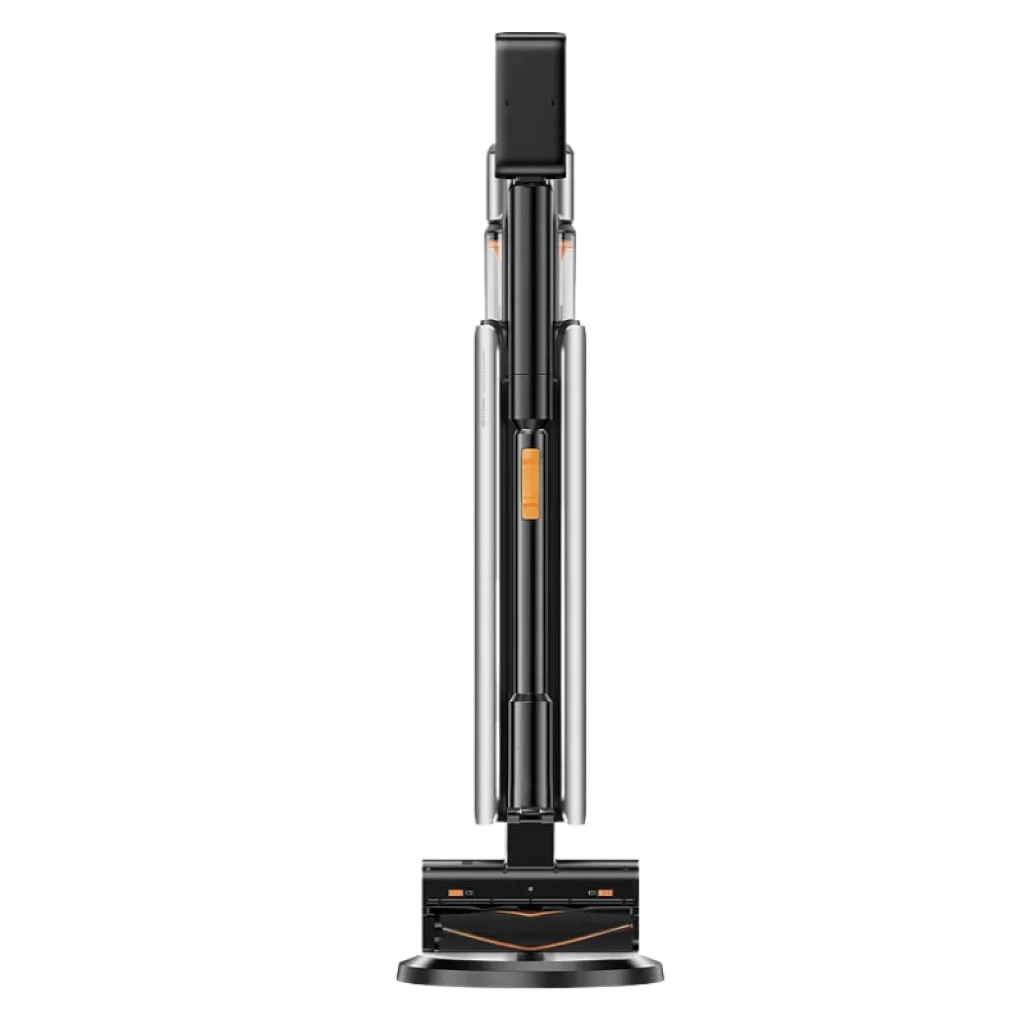 Aspirador vertical Deerma Z50 Combo com estação de esvaziamento automático e principais acessórios na cor preta - Item1