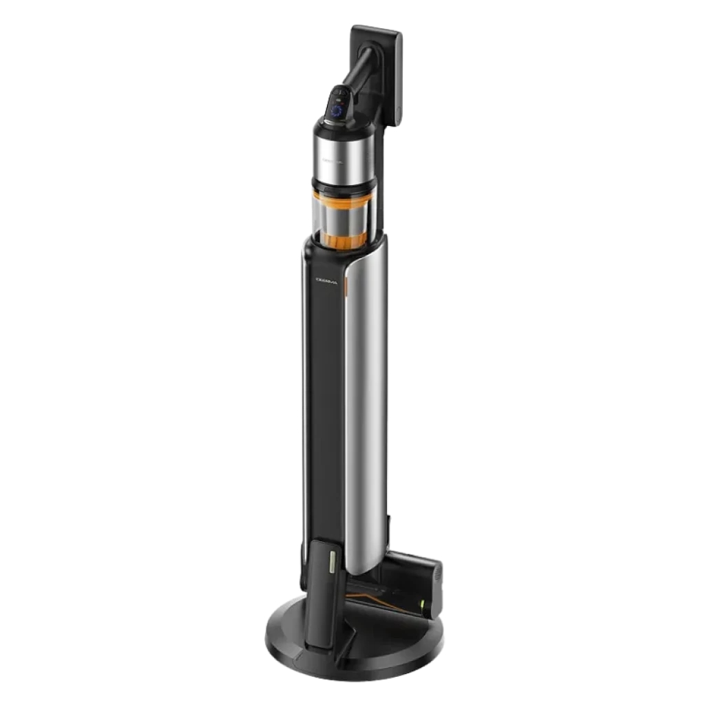 Aspirador vertical Deerma Z50 Combo com estação de esvaziamento automático e principais acessórios na cor preta - Item3