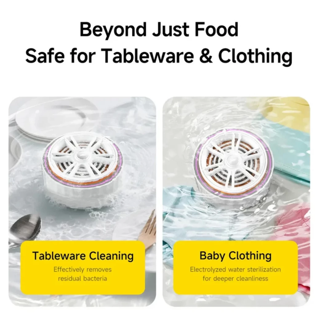 Deerma GS01 - Limpador portátil de frutas e legumes com tecnologia Vortex - Item2