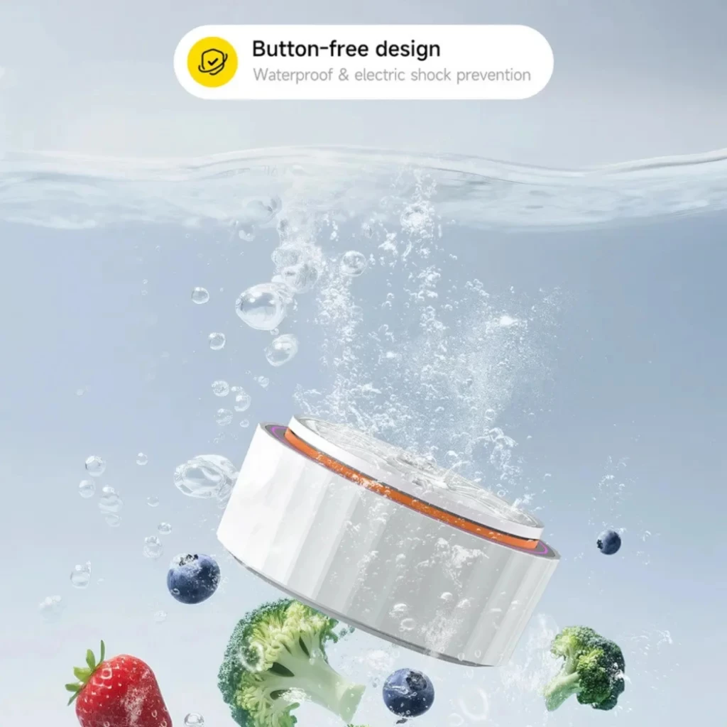 Deerma GS01 - Limpador portátil de frutas e legumes com tecnologia Vortex - Item6