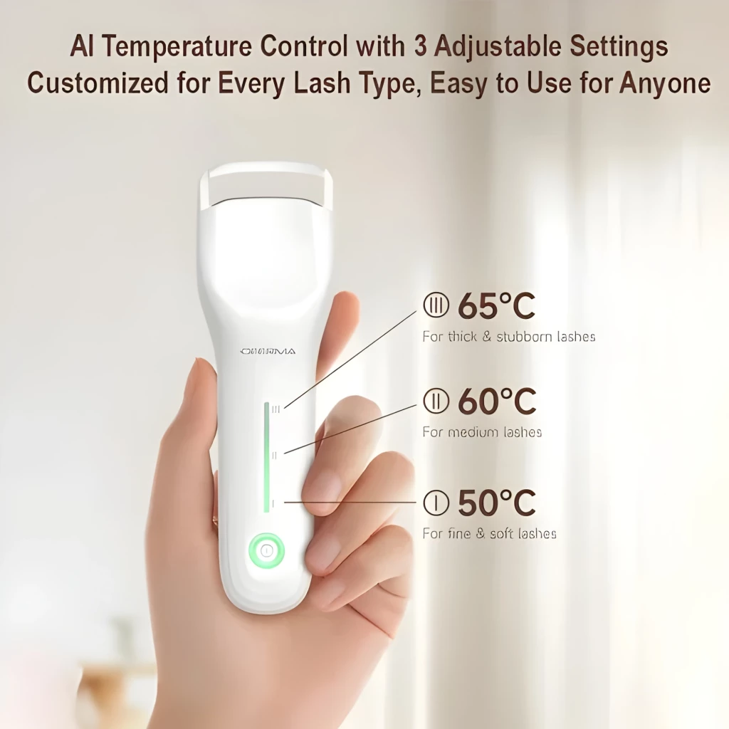 Deerma JM01 Biónico com 3 Níveis de Temperatura - Curvador de Pestanas - Item1