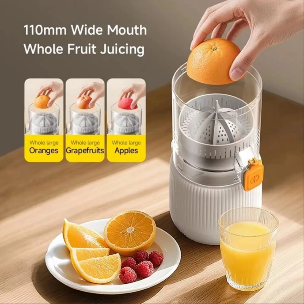 Deerma LC01 Sem Fios, Boca de 110 mm - Espremedor de Citrinos - Item3