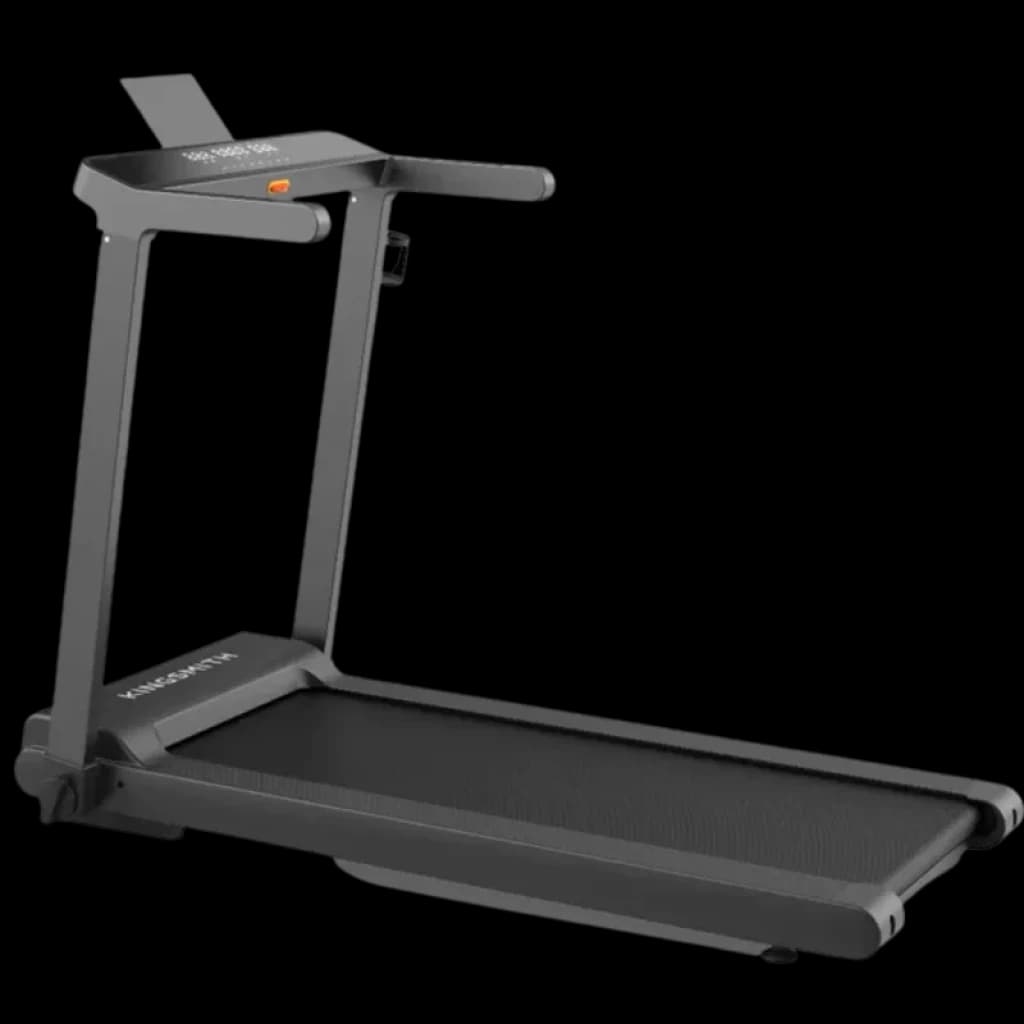 Kingsmith WalkingPad CLS460 cinta de correr plegable negra, consola minimalista con soporte, velocidad 14 km/h, inclinación 7°, banda antideslizante compacta