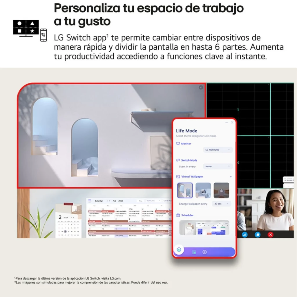 Monitor de PC LG UltraWide de 34'' IPS UWFHD a 100 Hz - Item2