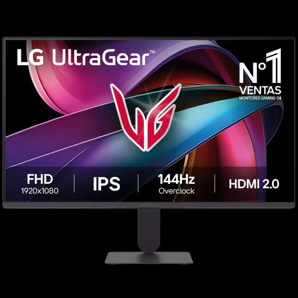 Monitor de jogos LG UltraGear de 27" com painel IPS e tempo de resposta de 1 ms GtG - Monitor de PC FHD a 144 Hz