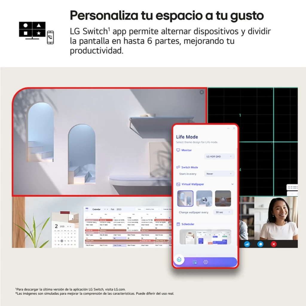 Écran de jeu LG UltraGear 27 pouces, dalle IPS, temps de réponse de 1 ms GtG - Écran PC FHD 144 Hz - Ítem2