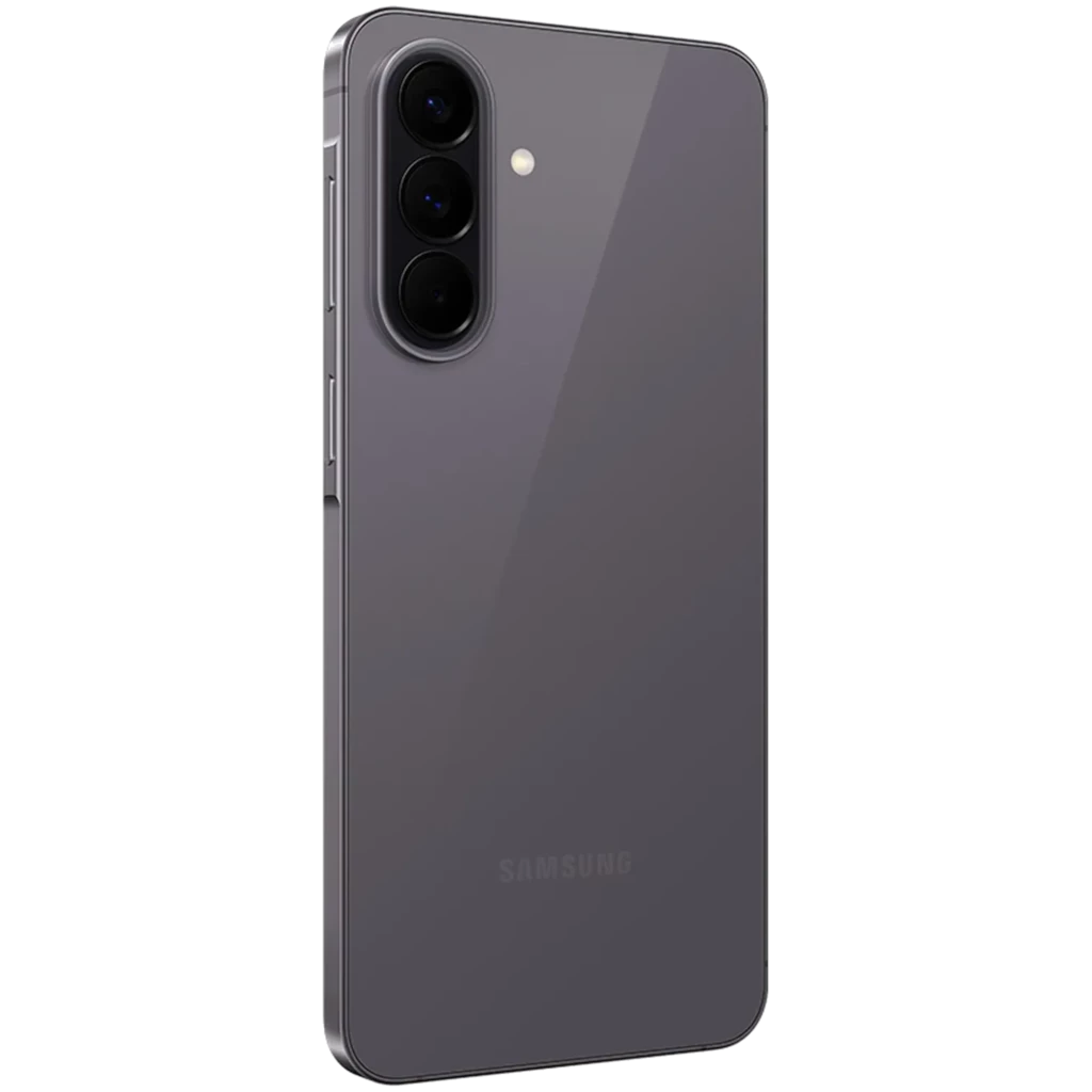 Samsung Galaxy A57 5G cinza com ecrã 6,6, câmara tripla 50 MP, 12GB RAM e 512 GB. Design fino, furo central no ecrã e módulo traseiro com três lentes - Item3