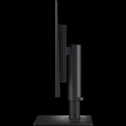 Samsung S40GD 24 pulgadas IPS 100Hz, vista lateral ultrafina en negro, biseles delgados, soporte ajustable robusto y base estable para escritorio profesional