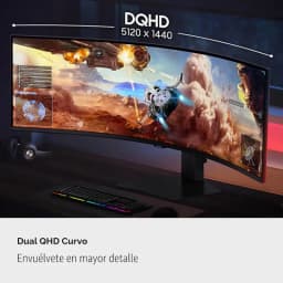 Samsung Odyssey G9 G91F 49 pouces DQHD 5120 x 1440, dalle VA incurvée