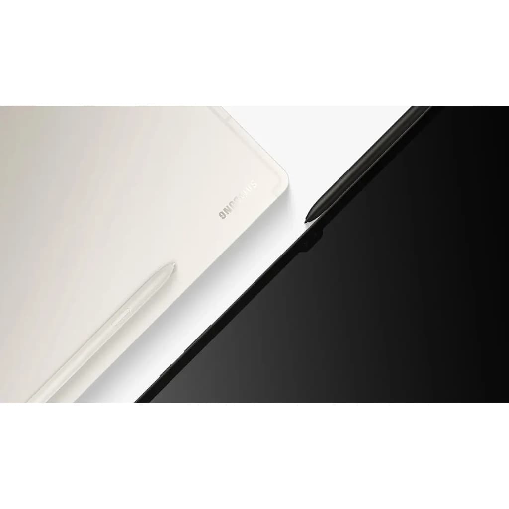 Samsung S Pen para Tab S9/S10 Negro con punta fina y cuerpo estilizado, acoplamiento magnético al borde de la tablet y diseño minimalista en acabado mate