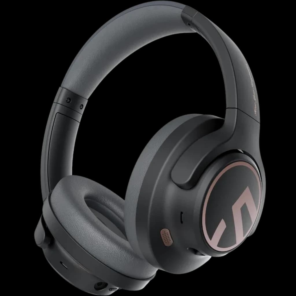 SoundPEATS Space - Auriculares de Diadema Inalámbricos con ANC y 123 Horas de Batería