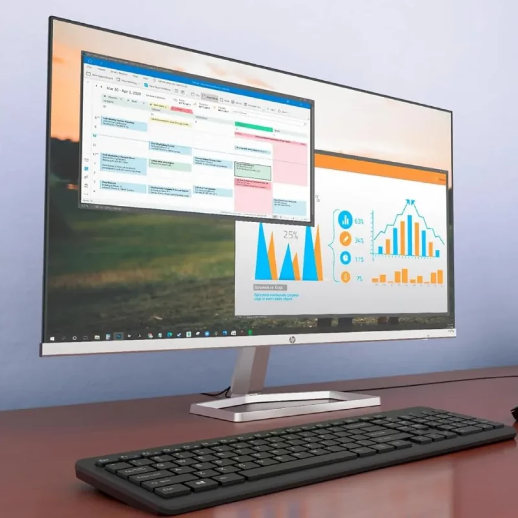 HP M27fq, 27 pouces, résolution QHD, avec un design à bords ultra-fins - Ítem6