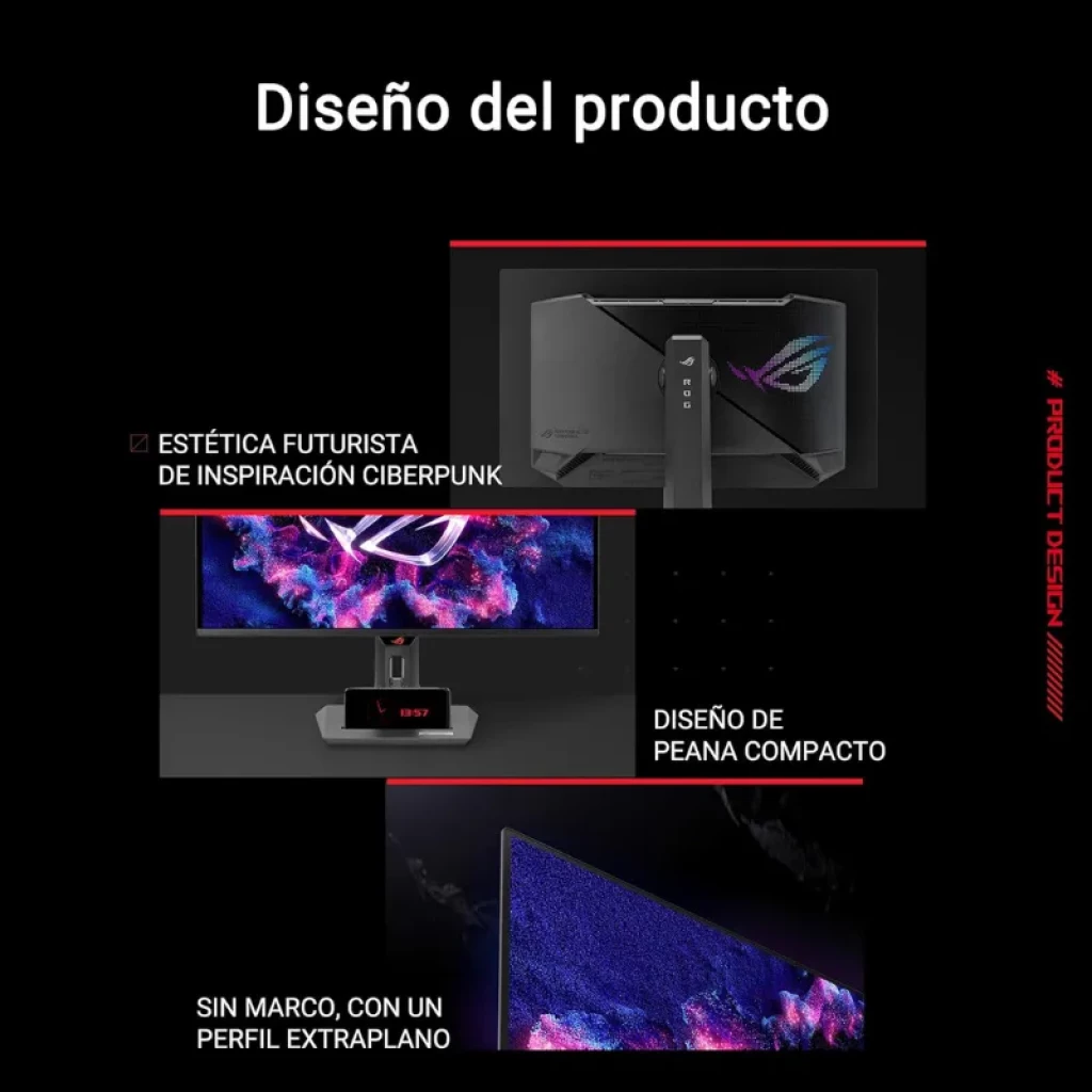 ASUS ROG Strix OLED XG27ACDNG de 26,5 polegadas, QHD, com ecrã frontal - Item5