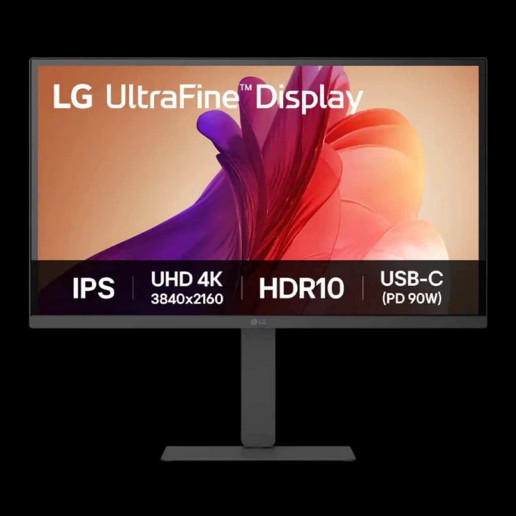 LG 32U720A-B 31,5 pulgadas con biseles delgados, soporte ajustable y conectividad USB-C PD 90 W
