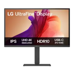 LG 32U720A-B 31,5 pulgadas con biseles delgados, soporte ajustable y conectividad USB-C PD 90 W