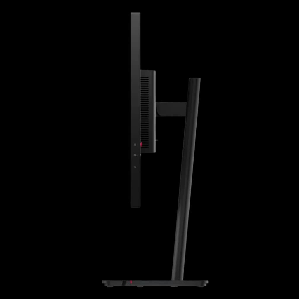 Vista lateral del Lenovo ThinkVision T27QD-40