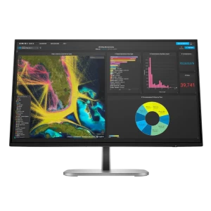 Vue de face de l'écran HP Series 5 524pf de 23,8 pouces aux bords fins