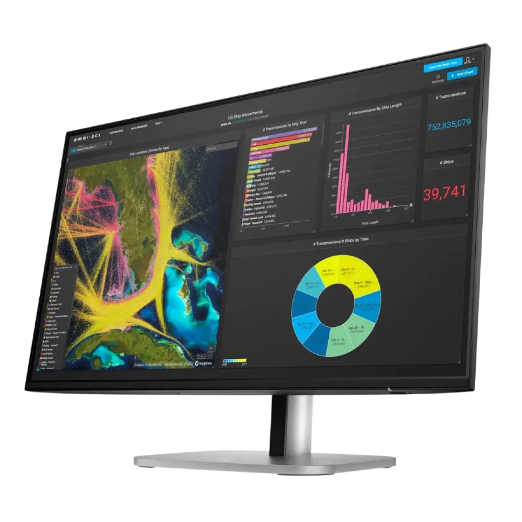 Vue de face de l'écran HP Series 5 524pf de 23,8 pouces aux bords fins - Ítem1