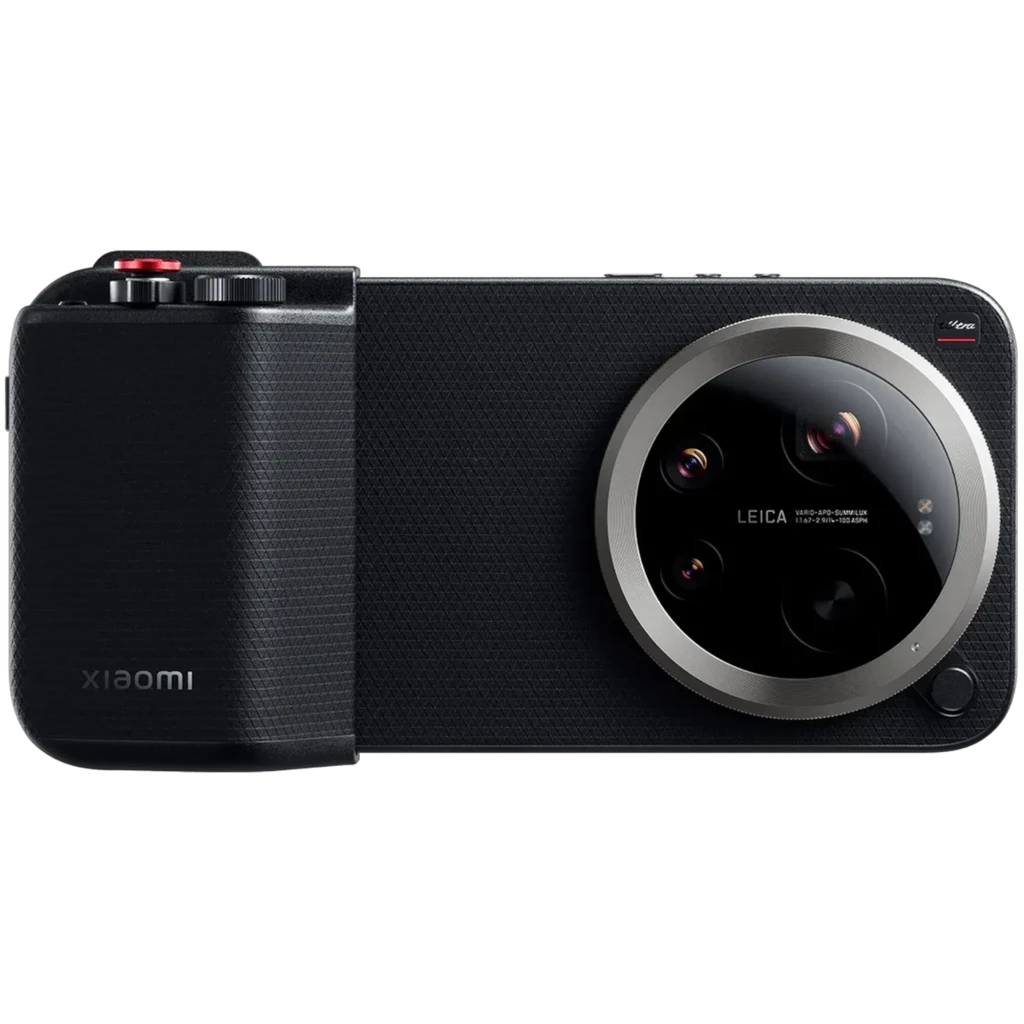 Xiaomi 17 Ultra Photography Kit Pro con empuñadura ergonómica, gran dial rojo, cuerpo texturizado y módulo Leica circular con múltiples lentes y aro - Ítem