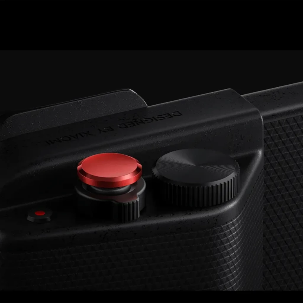 Xiaomi 17 Ultra Photography Kit Pro con empuñadura ergonómica, gran dial rojo, cuerpo texturizado y módulo Leica circular con múltiples lentes y aro - Ítem2