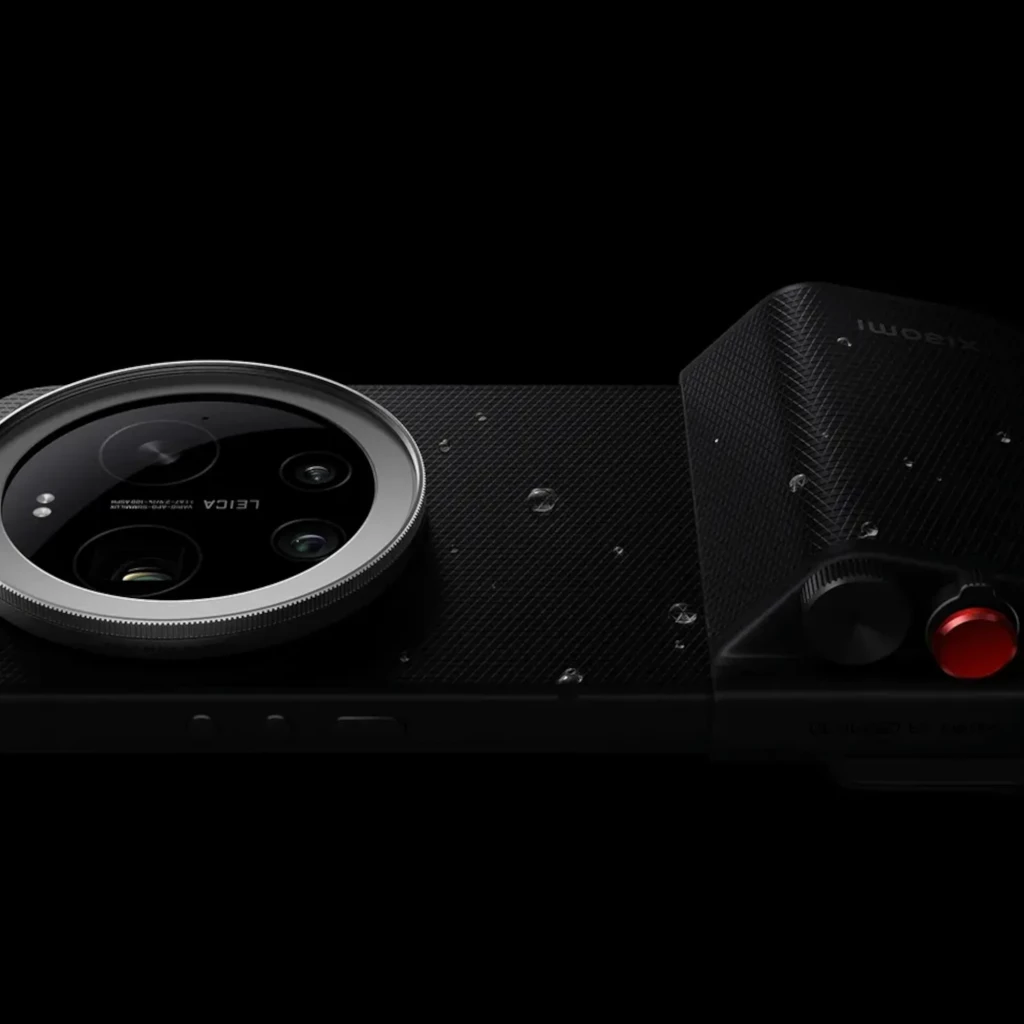 Xiaomi 17 Ultra Photography Kit Pro con empuñadura ergonómica, gran dial rojo, cuerpo texturizado y módulo Leica circular con múltiples lentes y aro - Ítem5